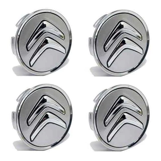 Kit Calotinha Tampa Roda Citroen C3 C4 C5 Ds3 Ds4 Air Cross