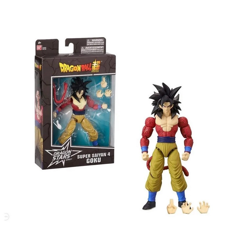 Dragon Ball Stars Super Saiyan 4 Goku Action Figure