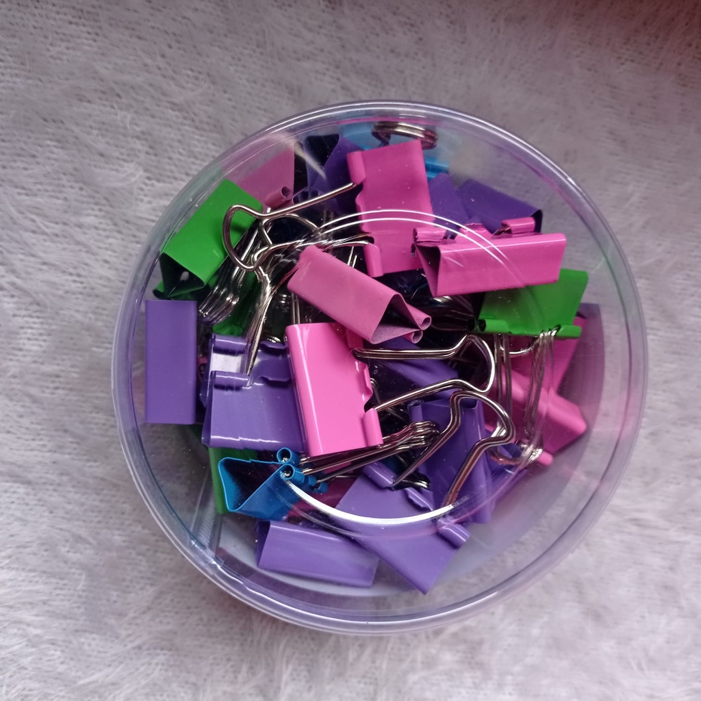 Binder clips (prendedor de papel) Shopee Brasil