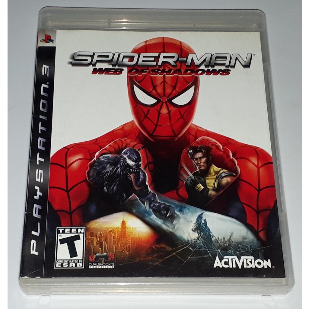 Jogo Spider-man: Web of Shadows PlayStation 3 Activision com o