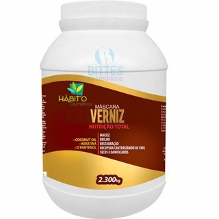 Máscara Verniz Hábito Cosméticos Nutrição 2,3 kg