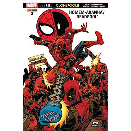Homem-Aranha e Deadpool v. 2: Clonepools | Shopee Brasil