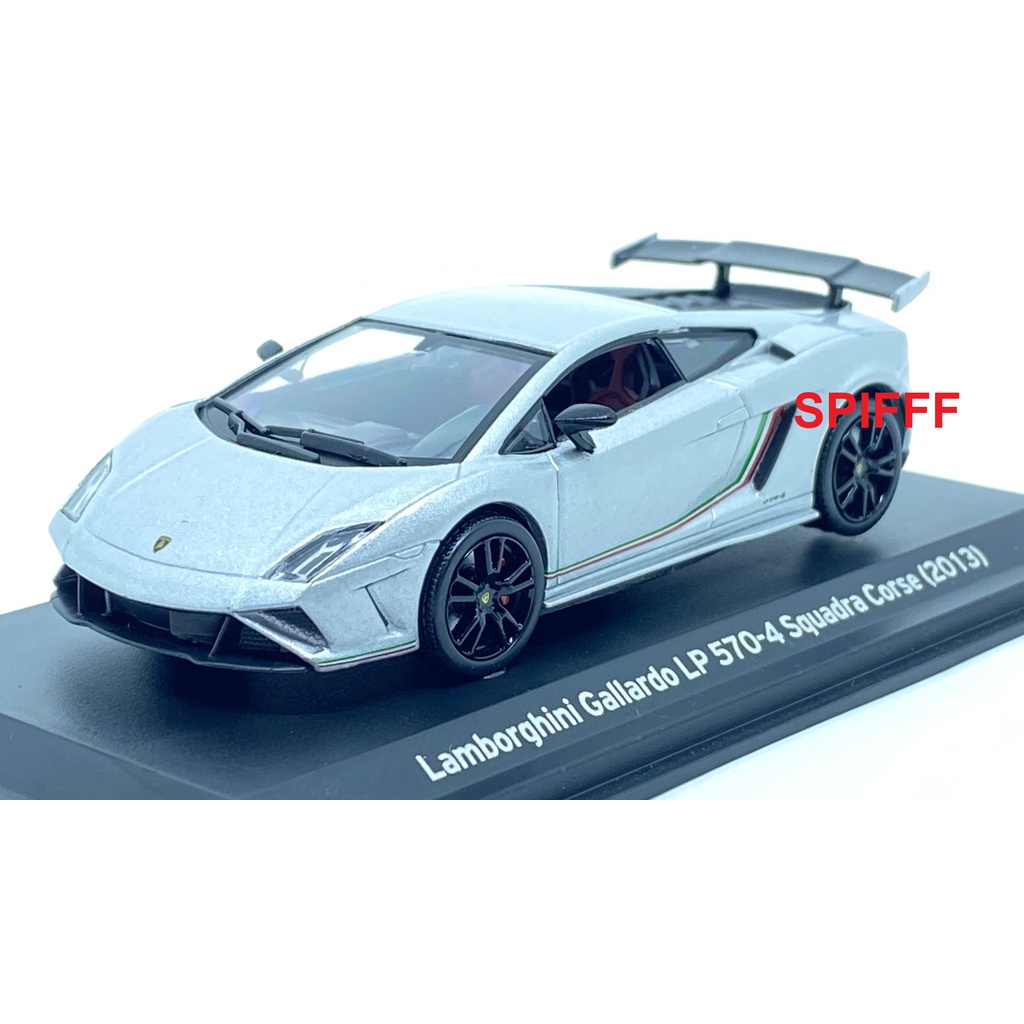 Miniatura Lamborghini Gallardo LP 570-4 Squadra Corse 2013 Com