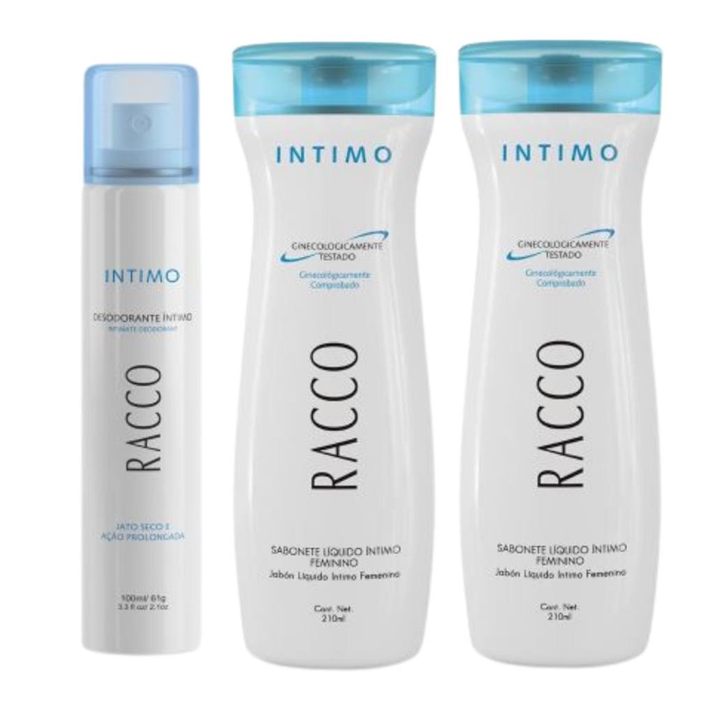 KIT RACCO: 2 Sabonetes Intimo + 1 Desodorante Intimo | Shopee Brasil