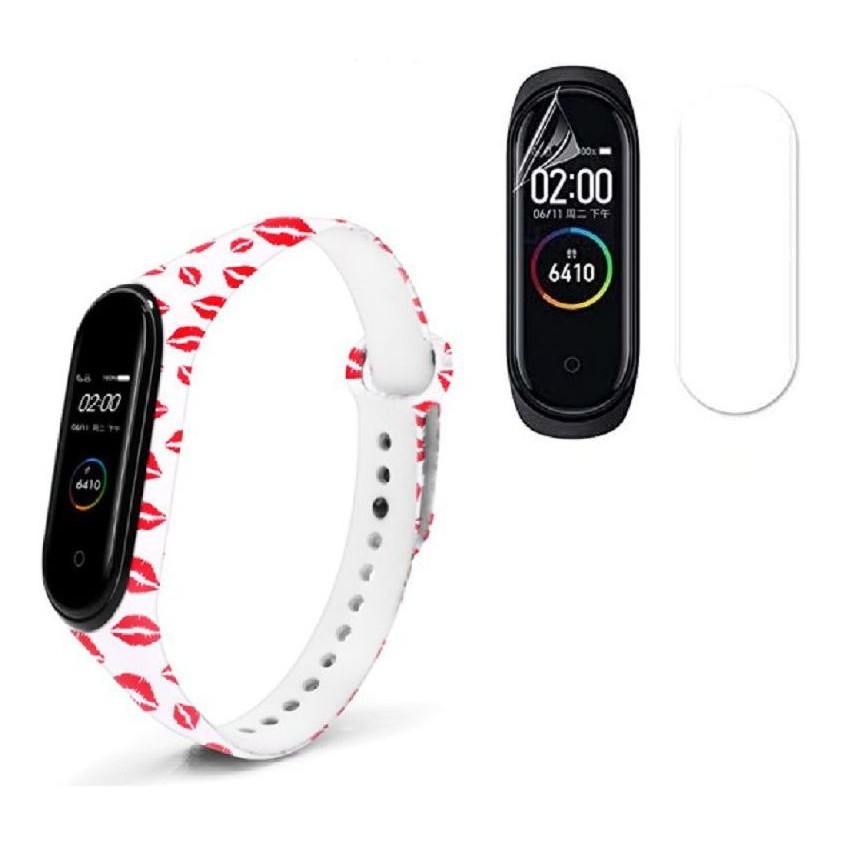 Pulseira Extra compatível com Xiaomi Mi Band 4 - Kiss