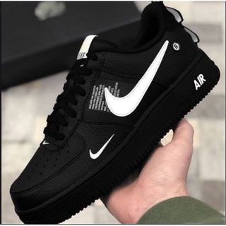 Nike force shop preto e branco