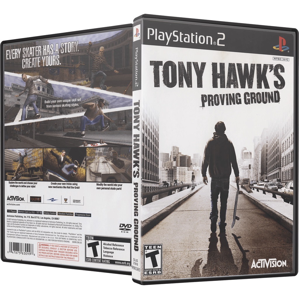 Tony HAWK'S proving ground greatest hits - PS2 em Promoção na Americanas
