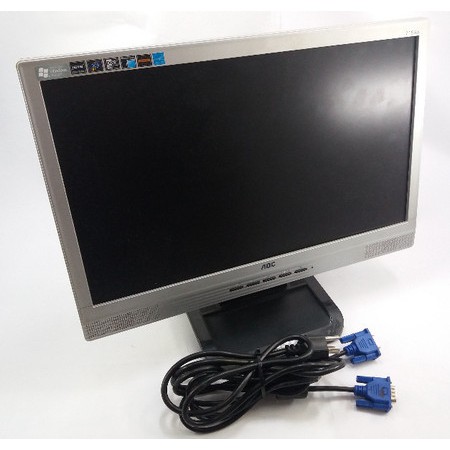 Monitor AOC 716Sw 17 Polegadas - LCD Widescreen ( Semi novo )