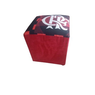 Puff Bola De Futebol Flamengo 1 Metro Enchimento Promoção