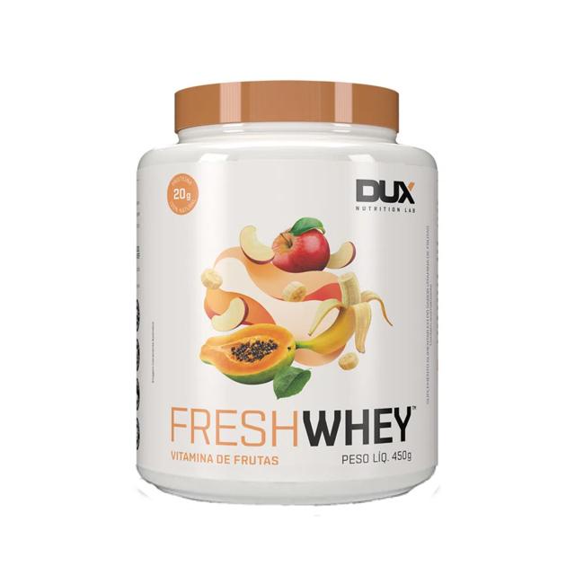 Fresh Whey 3w Isolado Hidrolisado Conc. Vitaminas de Frutas 450g – Dux Nutrition