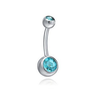 Piercing De Umbigo De Cristal / Corpo / Piercing / Umbigo / Cirurgica /  Bijuteria Para Corpo