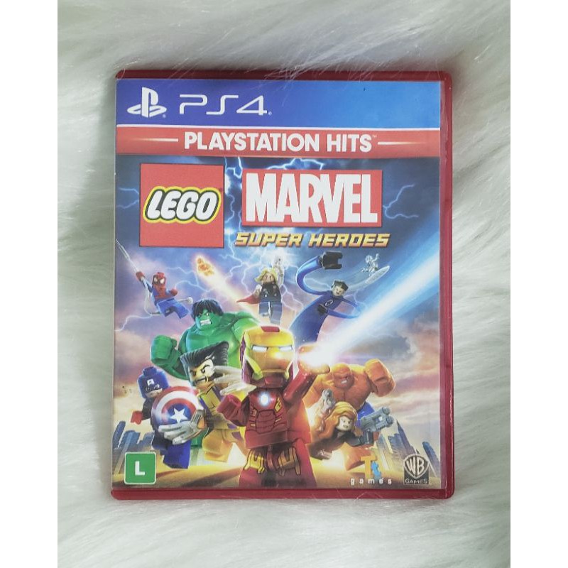 Lego Marvel Super Heroes - Jogo usado PS4