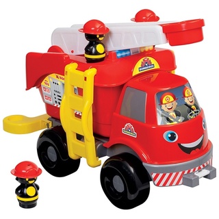 Caminhão de Bombeiros Com luz e Som Escada Sobe Gira 1:16 Brinquedo  Infantil Shiny Toys 000435 : : Brinquedos e Jogos