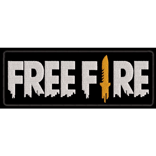 Patch Bordado Termocolante - Free Fire | Shopee Brasil