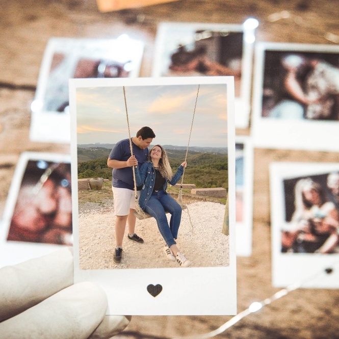 12 fotos Polaroids - REVELAÇÃO DA FOTOs