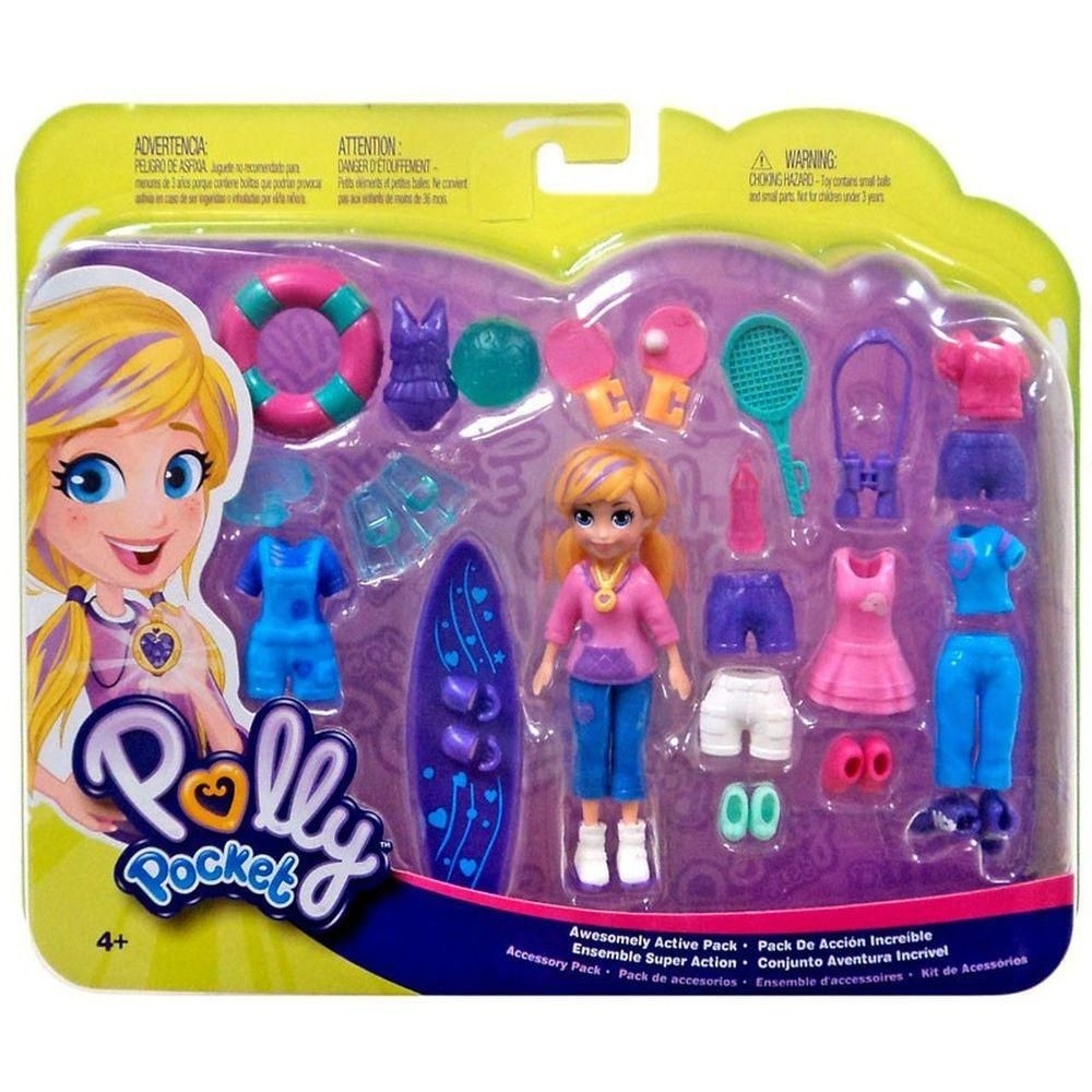 Polly Pocket Conjunto Aventuras de Sereia - Bumerang Brinquedos