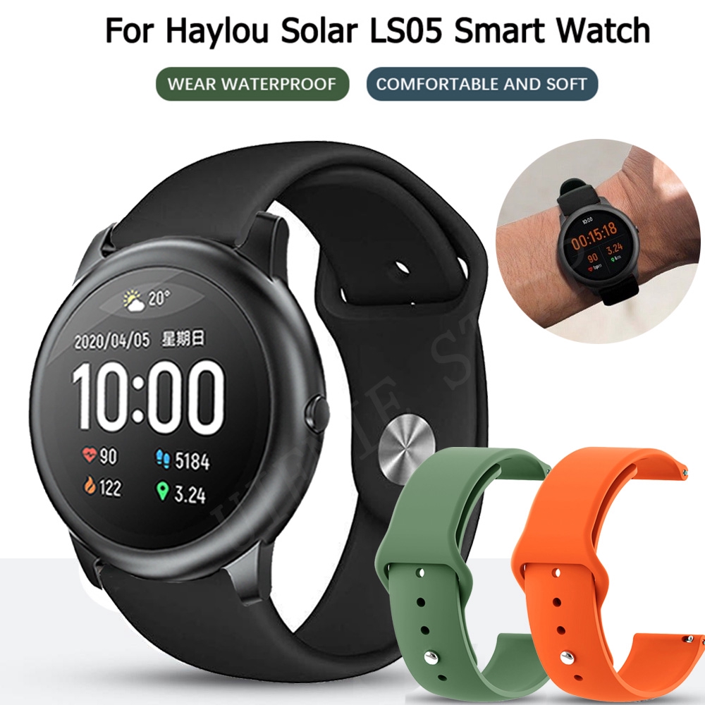 Relógio Smartwatch Xiaomi, Haylou Solar LS05, Bluetooth, Black