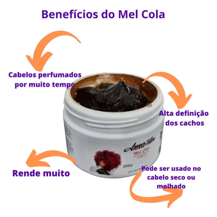 Gel Cola Para Cabelo Ana Telles Original Shopee Brasil