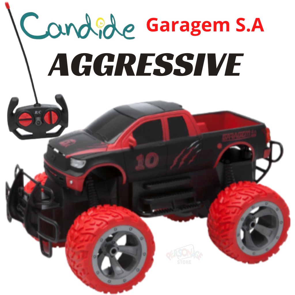 Carrinho De Controle Remoto Garagem S.A. Overcross Candide – Papelaria  Pigmeu