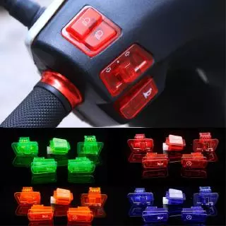 5 Psc / Set Interruptores Da Motocicleta Farol Chifre Dimmer Turn Starter Botão Único Para 50cc 125cc 150cc Moped Scooter