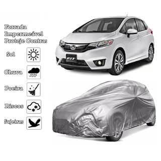 Capa Cobrir Carro Honda Fit Forrada e 100% Impermeável