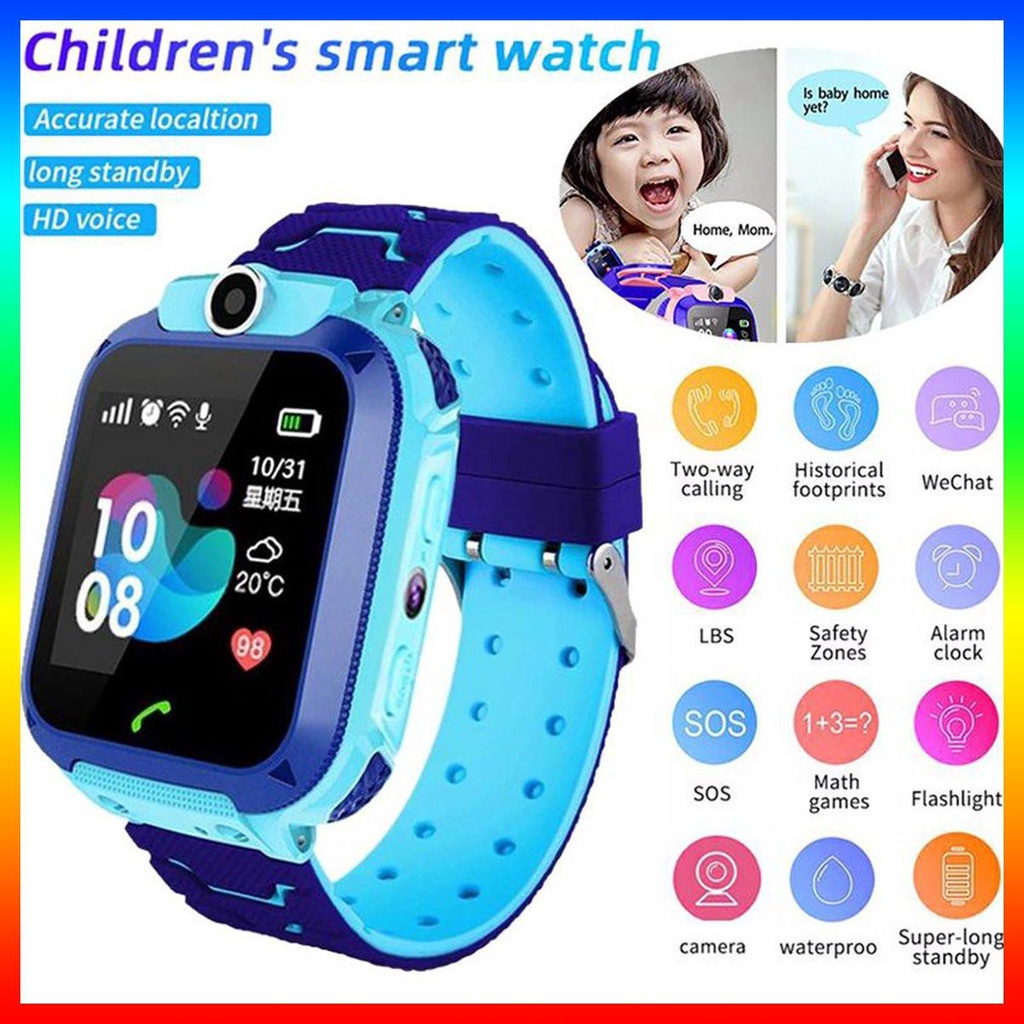 Smartwatch infantil – Câmera de posicionamento inteligente Q12