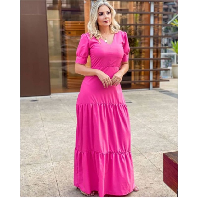 Vestido longo para store crente