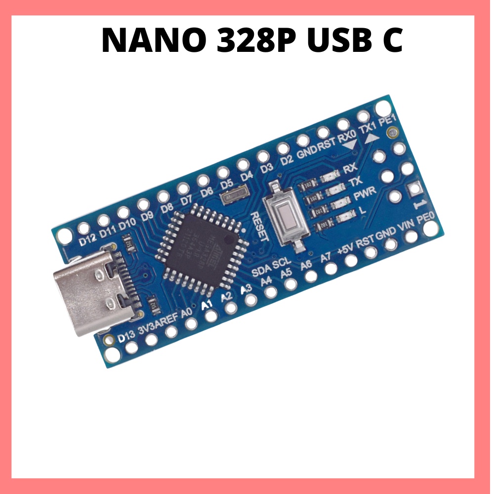 Arduino Nano V3.0 Avr Atmega328P compatível com bootloader CH340 driver USB 16Mhz