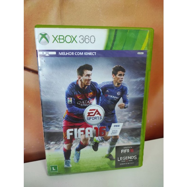 Fifa 16 Xbox 360 Jogo Original Mídia Física Futebol Game Top