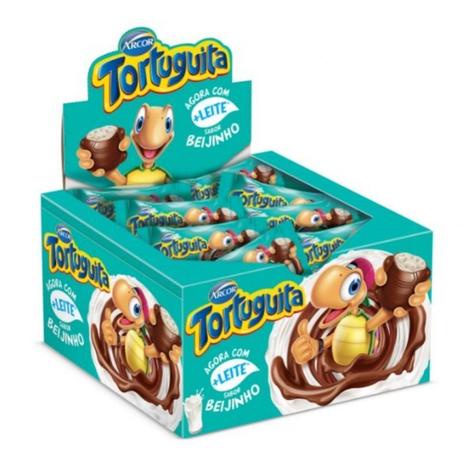 Chocolate Tortuguita Arcor Beijinho Caixa 24 Unidades | Shopee Brasil