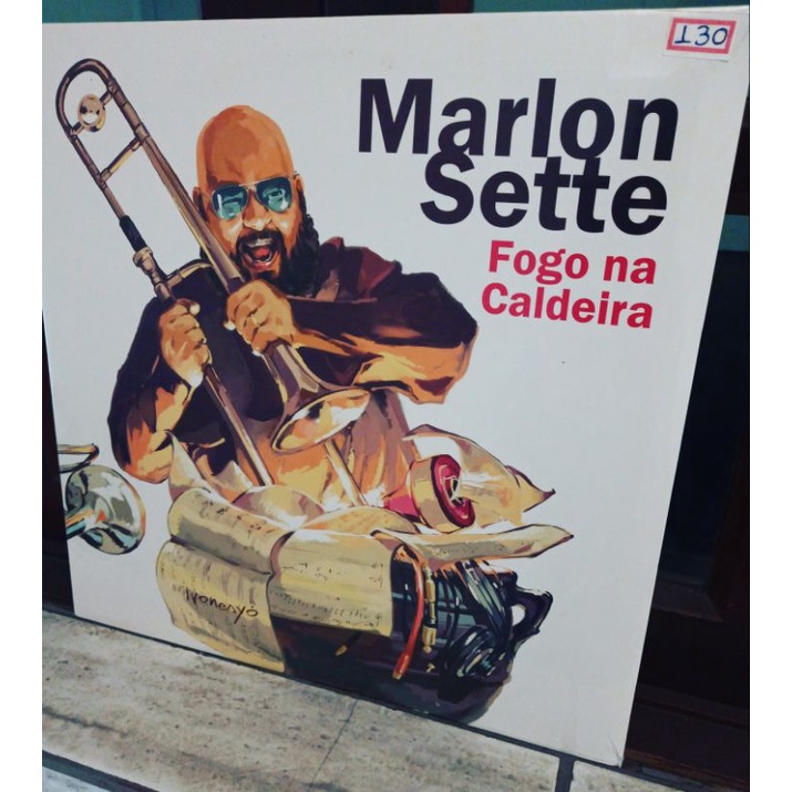 LP Disco Vinil Marlon Sette - Fogo na Caldeira (Lacrado) | Shopee Brasil