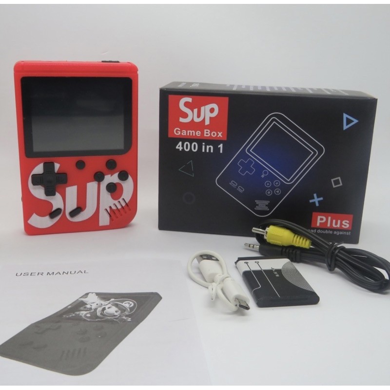 Mini Game Portátil Sup Game Box Plus 400 Jogos Na Memoria - Azul