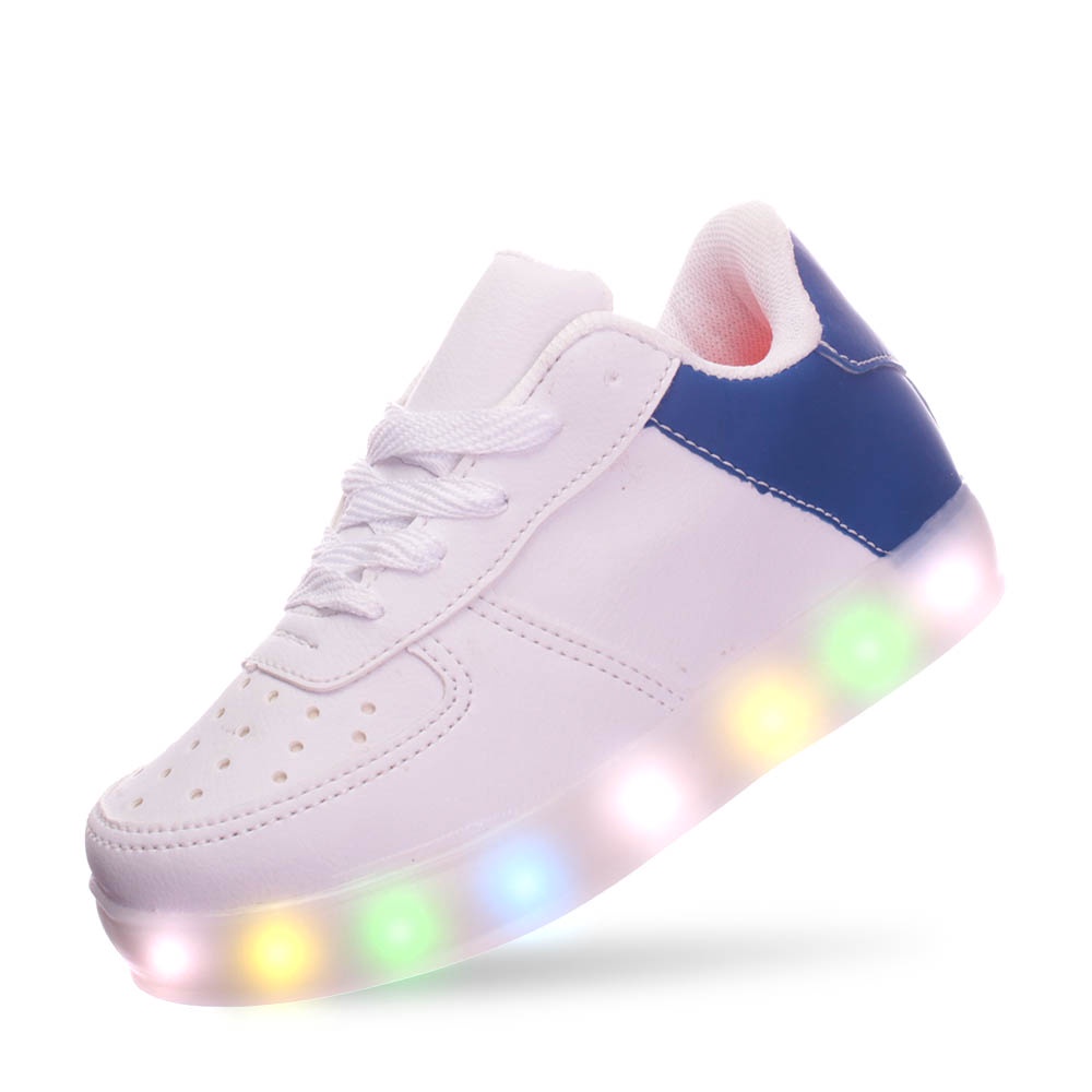 Sapato com hot sale led masculino