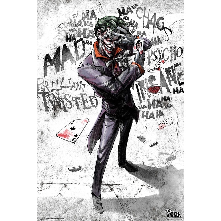 Poster: DC Comics Coringa | Shopee Brasil