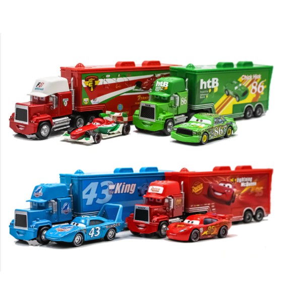 Mack Caminhão Filme Carros Disney Cars Pixar Relâmpago Mcqueen Carreta Mack Carros