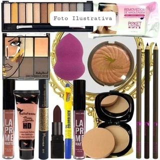 Kit de Maquiagem Básico 5 Itens - Descrição do Anuncio
