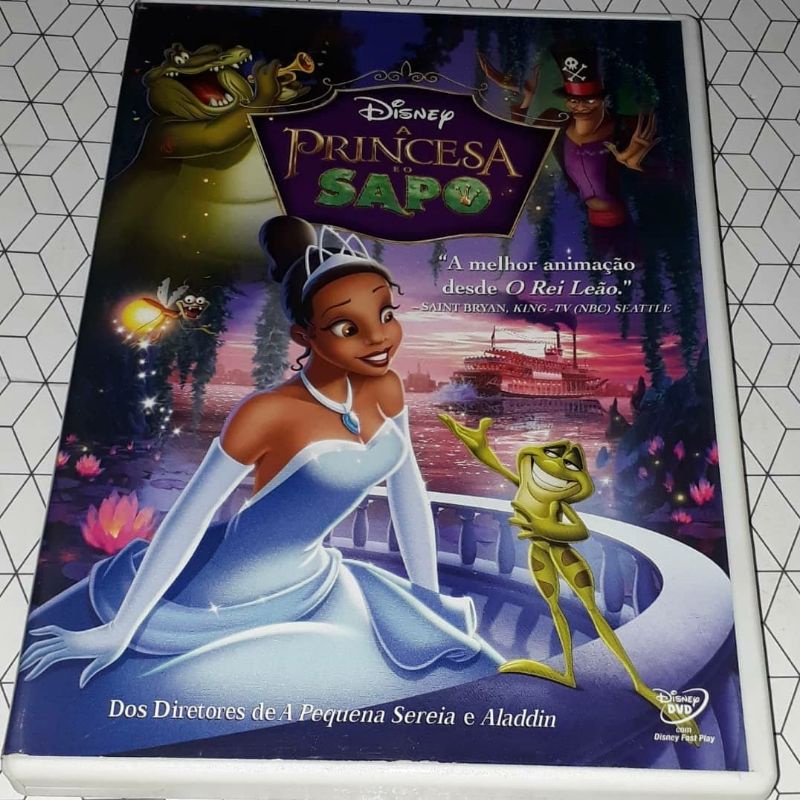 Dvd A princesa e o sapo Original | Shopee Brasil