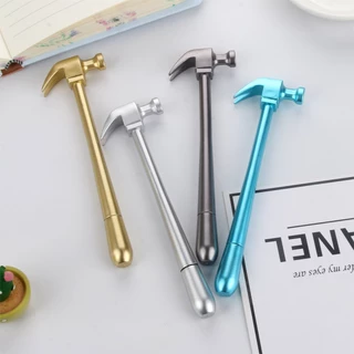 4 Pcs Caneta Gel Criativo Metálico/Simulação Para Escola/Escritório/Papelaria