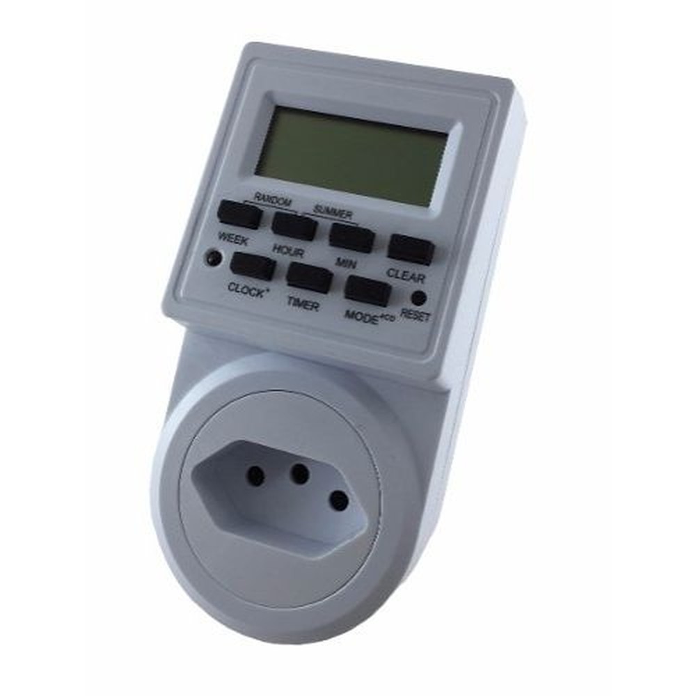Timer Temporizador Digital Prog/dia Liga E Desl Aparelhos | Shopee Brasil