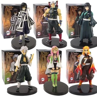 Anime Demon Slayer Figura Kamado Tanjirou Nezuko Figuras De Ação Pvc Modelo Brinquedos Estatueta De Inosuke Kimetsu No Yaiba Figuarra