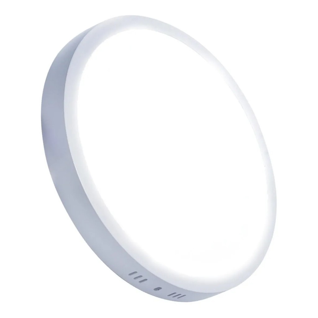 Luminaria Sobreposta Led Kian Slim Redonda 24w 3000k Bivolt Shopee Brasil