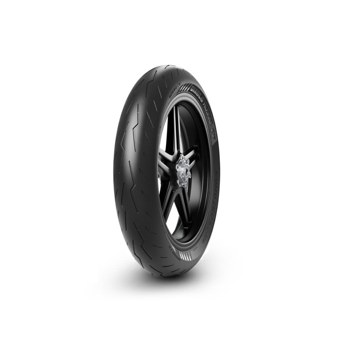 Pneu Pirelli Dianteiro 120/70-17 M/C Diablo Rosso 4 Ninja ZX-10R