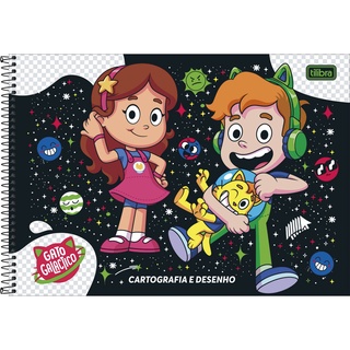 Caderno Cartografia E Desenho Espiral Miraculous Cat Noir 80 em Promoção na  Americanas