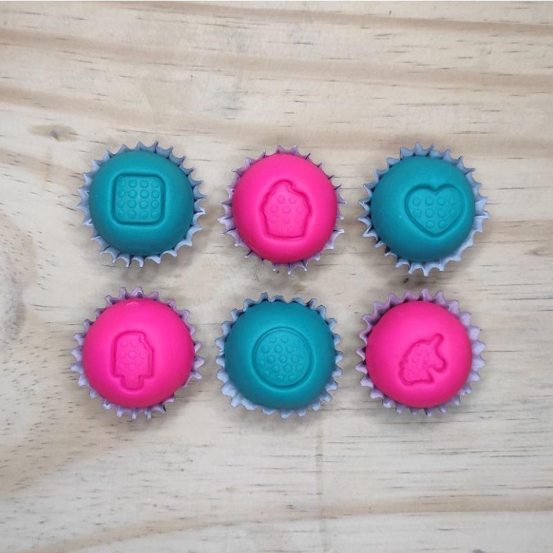 Marcador Carimbo Doces Docinho Brigadeiro Pop it Fidget Toys