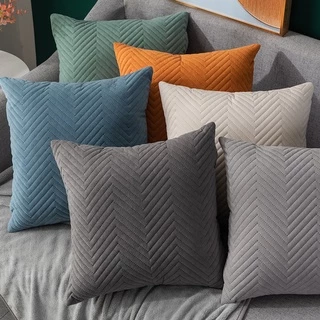 Sofá De Pelúcia De Veludo De Alta Qualidade 45cm Elegante E Capa De Decoração De Casa