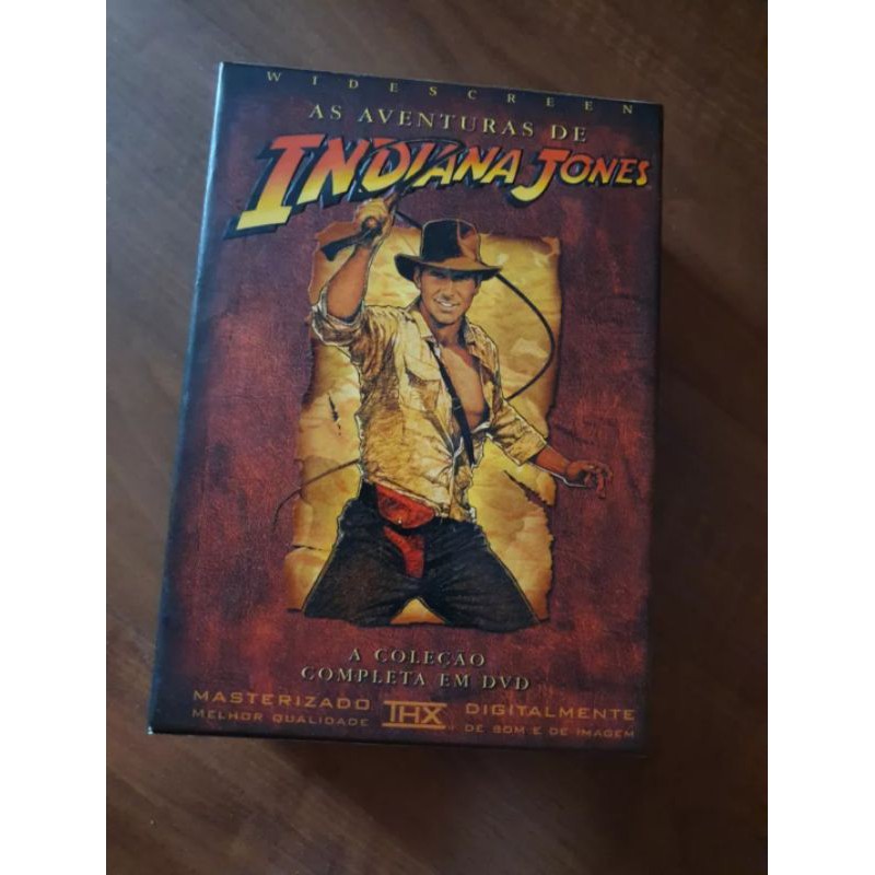 Box DVD Indiana Jones | Shopee Brasil