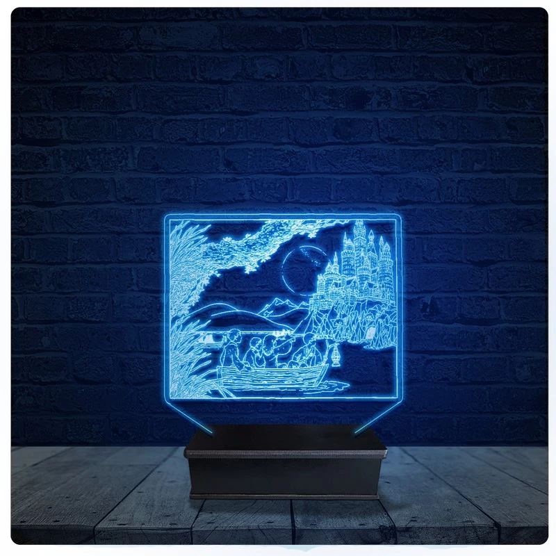 Luminária Led Acrilico Abajur - Harry Potter 20