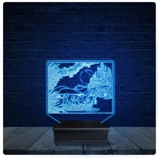 Luminária Led Acrilico Abajur - Harry Potter 20