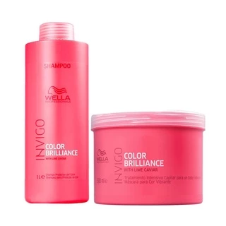Kit Wella Professionals Inv Brilliance Profissional - Shampoo e Máscara
