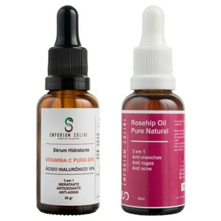 Sérum Vitamina C 20% + 1 Oleo De Rosa Mosqueta